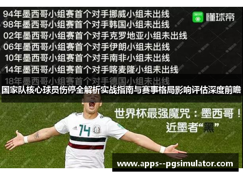 国家队核心球员伤停全解析实战指南与赛事格局影响评估深度前瞻